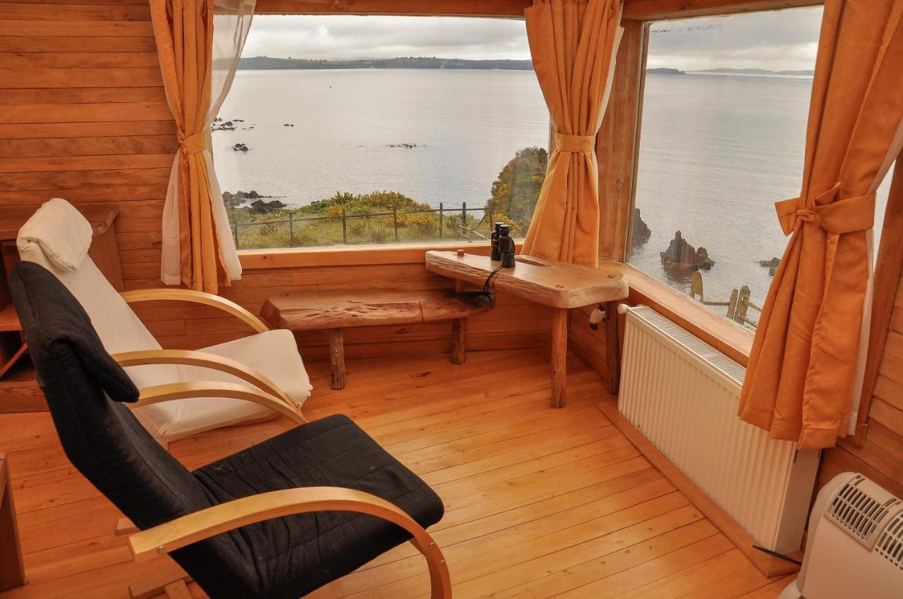 Hotel Faros Del Sur Ancud Bagian luar foto