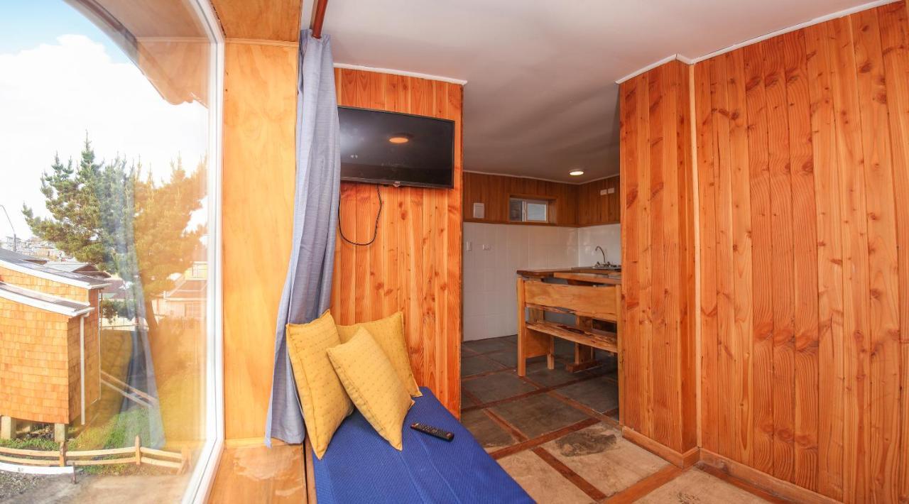 Hotel Faros Del Sur Ancud Bagian luar foto