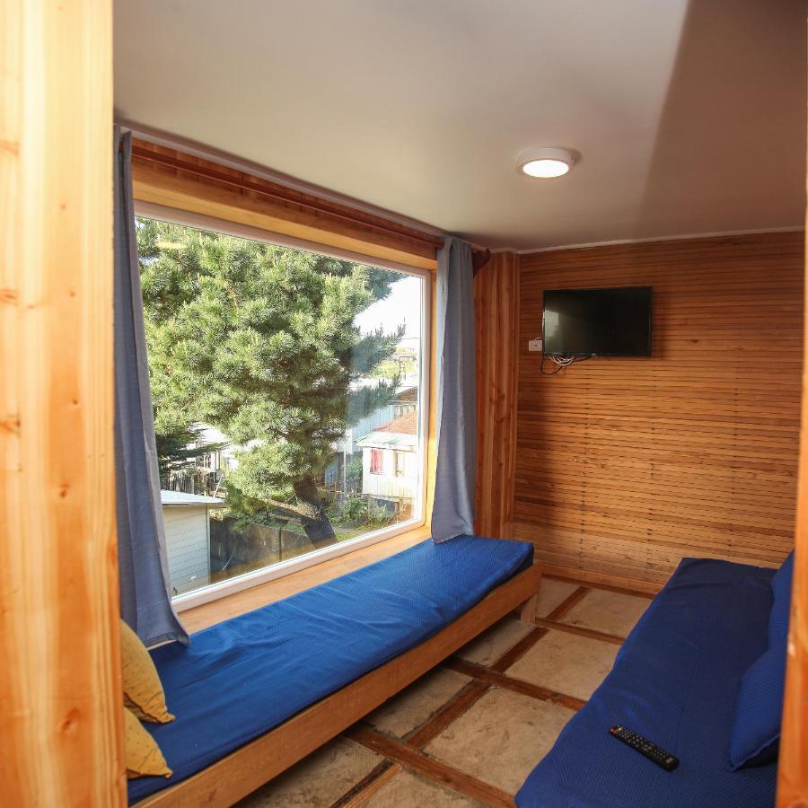 Hotel Faros Del Sur Ancud Bagian luar foto