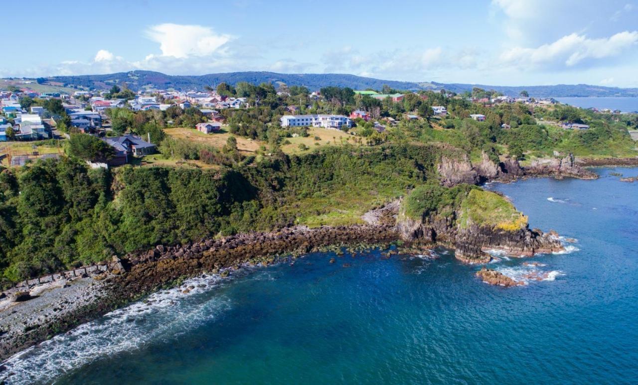 Hotel Faros Del Sur Ancud Bagian luar foto