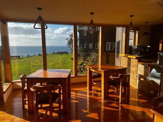 Hotel Faros Del Sur Ancud Bagian luar foto