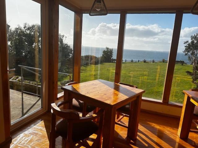 Hotel Faros Del Sur Ancud Bagian luar foto