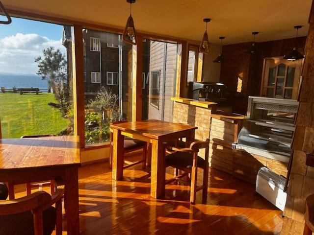 Hotel Faros Del Sur Ancud Bagian luar foto