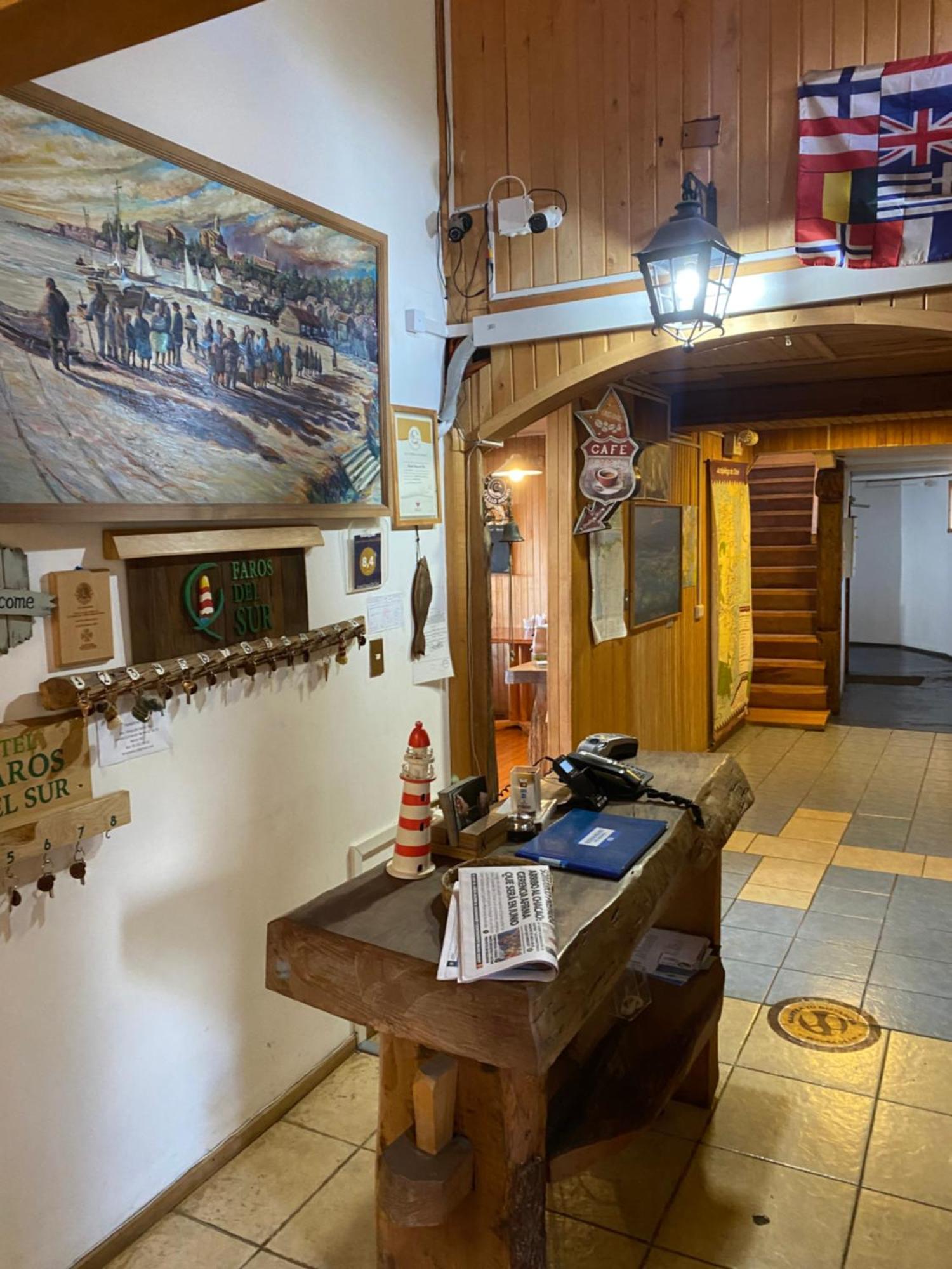 Hotel Faros Del Sur Ancud Bagian luar foto