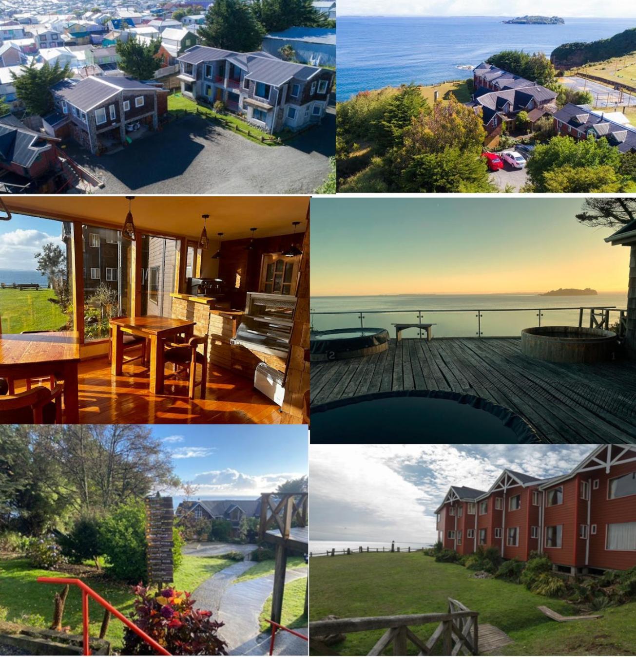Hotel Faros Del Sur Ancud Bagian luar foto